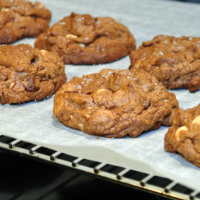 Triple-Chocolate Chip Cookies